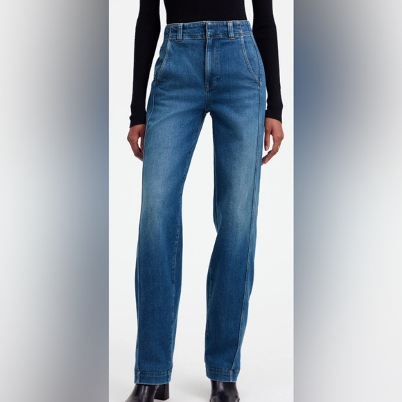 Madewell Denim - Madewell Tapered Denim Trouser Jeans Blue Size 30